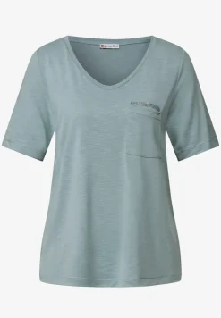 T-shirt avec détail de bijoux