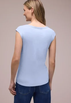 T-shirt avec détail de boutons