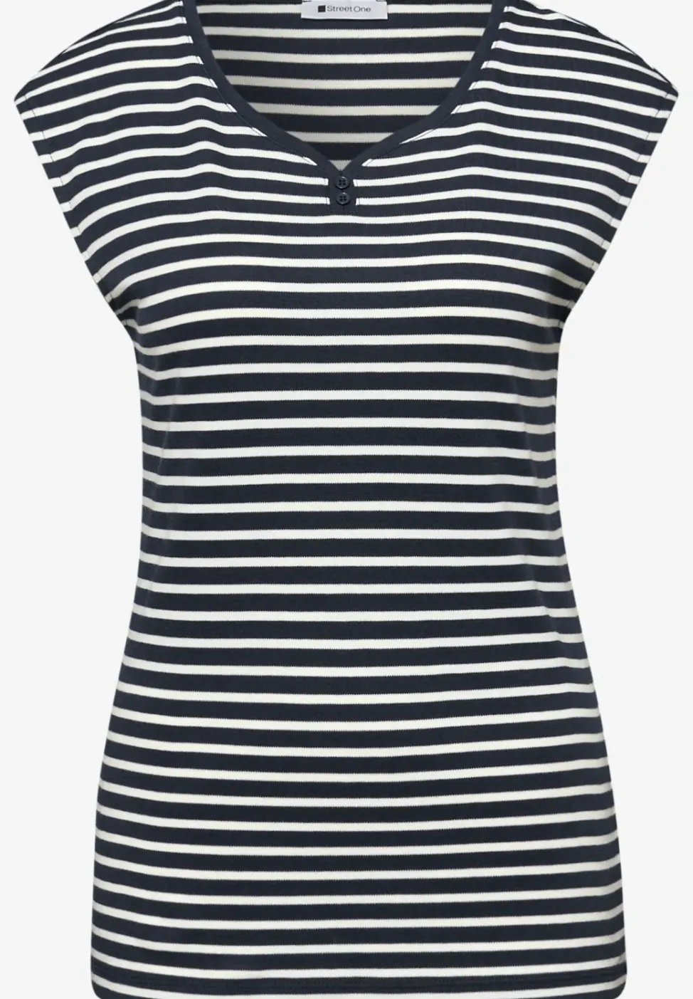 T-shirt avec détail de boutons