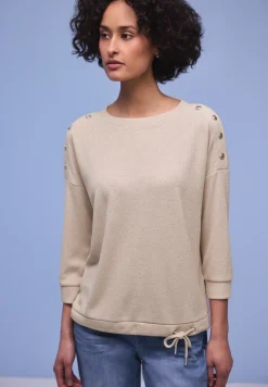 T-shirt avec détail de boutons