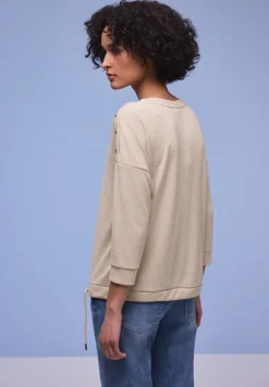 T-shirt avec détail de boutons
