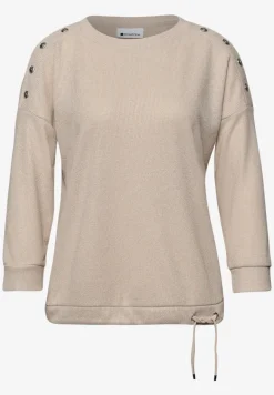 T-shirt avec détail de boutons