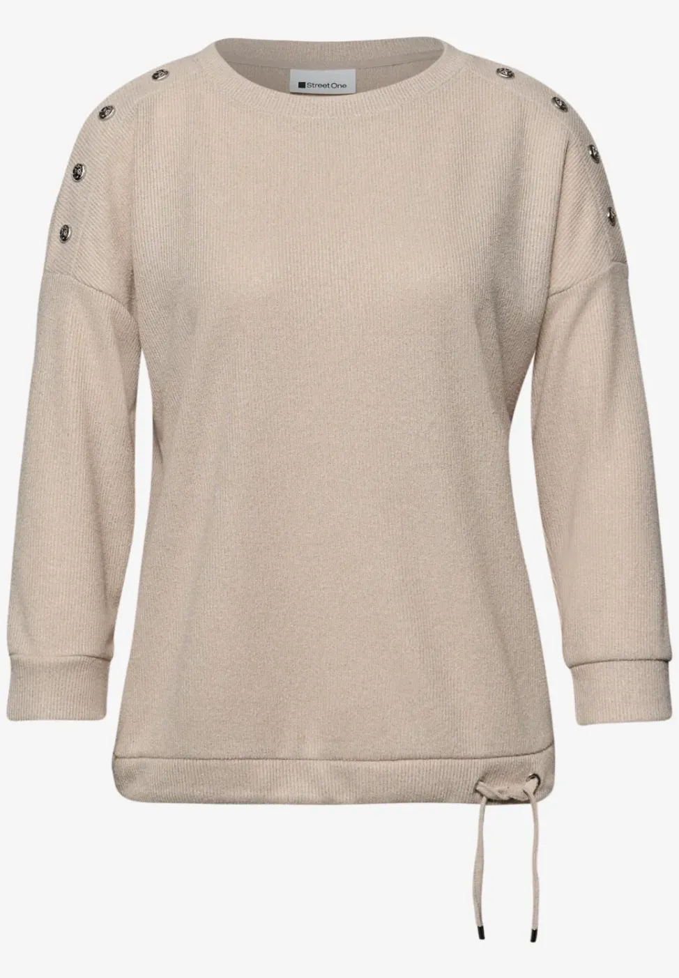 T-shirt avec détail de boutons