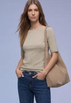 T-shirt avec détail de boutons