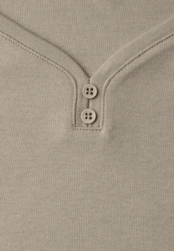 T-shirt avec détail de boutons