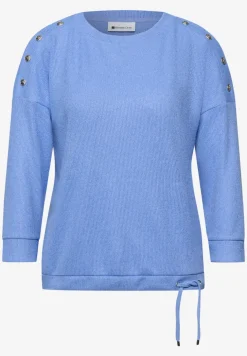 T-shirt avec détail de boutons