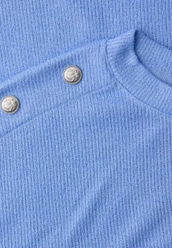 T-shirt avec détail de boutons