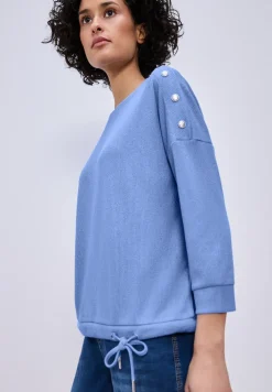 T-shirt avec détail de boutons