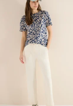 T-shirt avec détail d'épaule