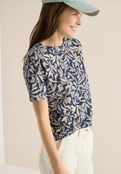 T-shirt avec détail d'épaule