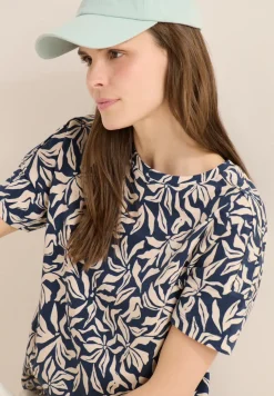 T-shirt avec détail d'épaule