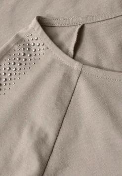 T-shirt avec détail d'épaule