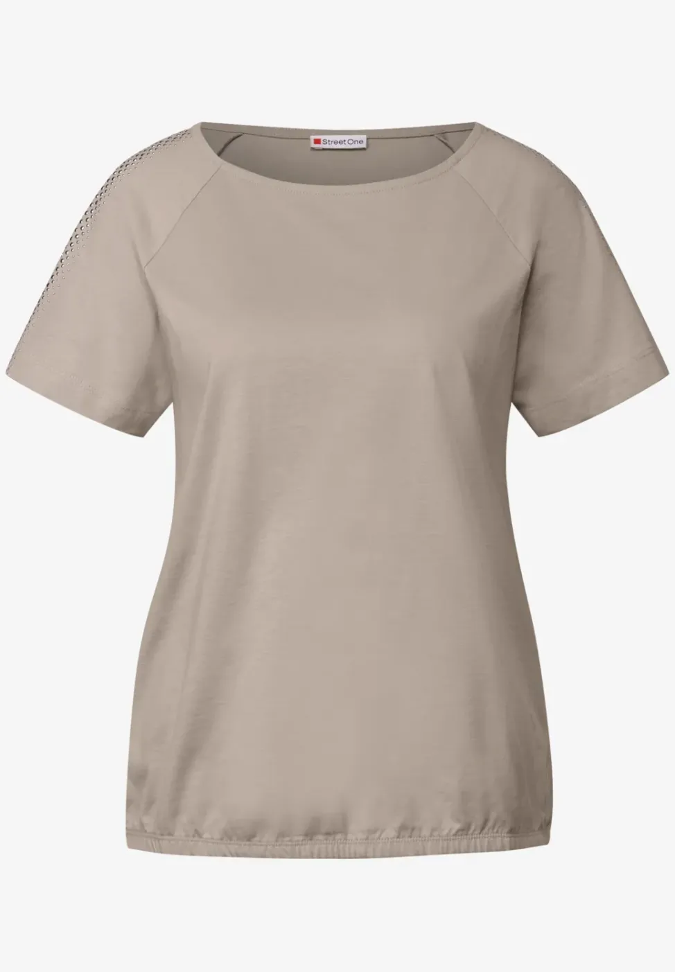 T-shirt avec détail d'épaule