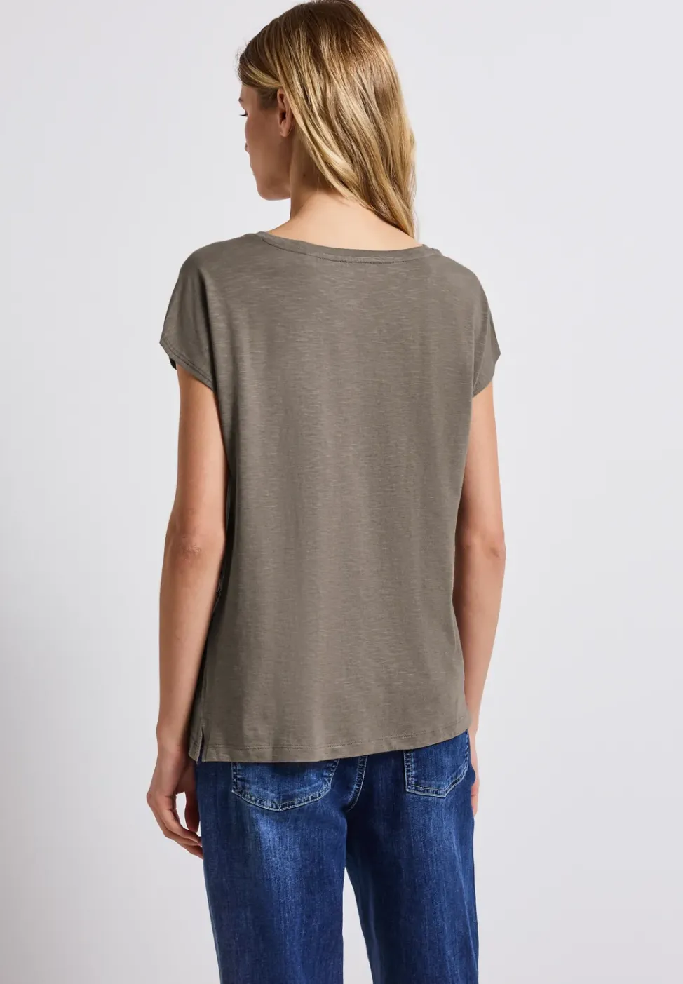T-shirt avec détails au crochet