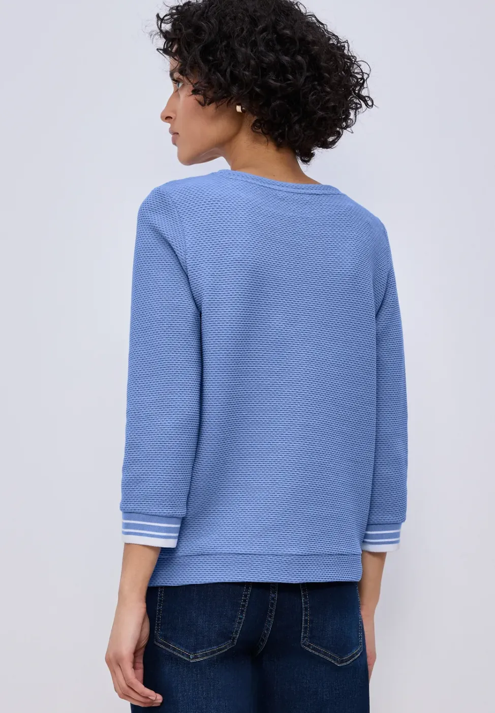 T-shirt avec détails contrastés