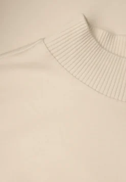 T-shirt avec détails côtelés