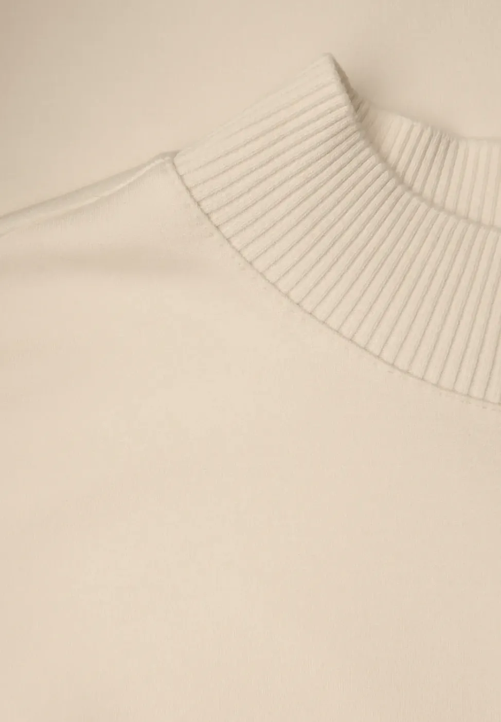 T-shirt avec détails côtelés