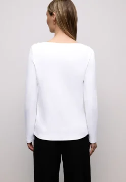 T-shirt avec détails de boutons