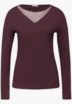 T-shirt avec détails en mesh