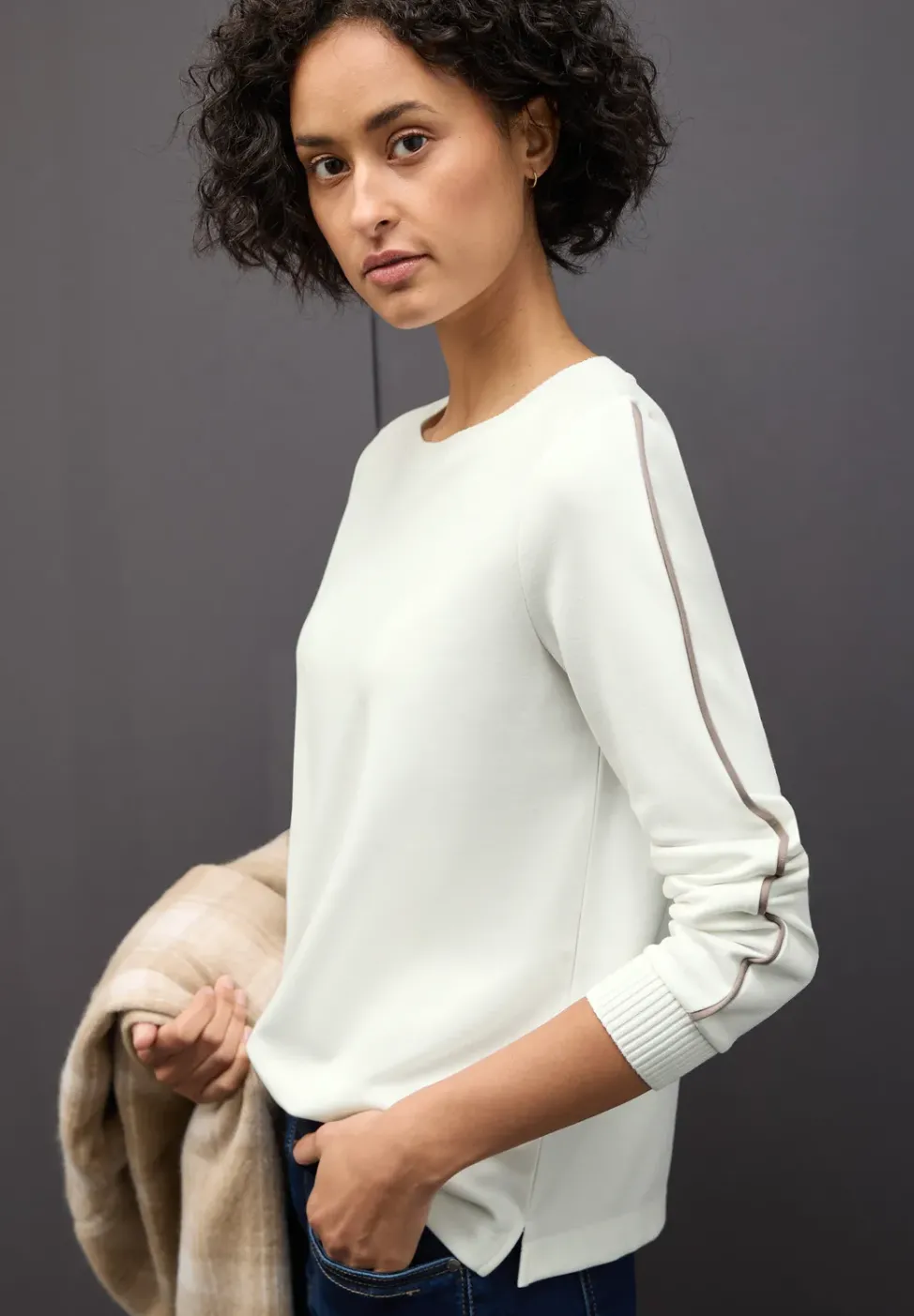 T-shirt avec détails tape
