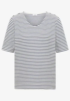 T-shirt avec encolure arrondie en V