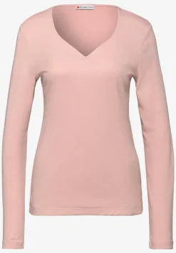 T-shirt avec encolure en cœur