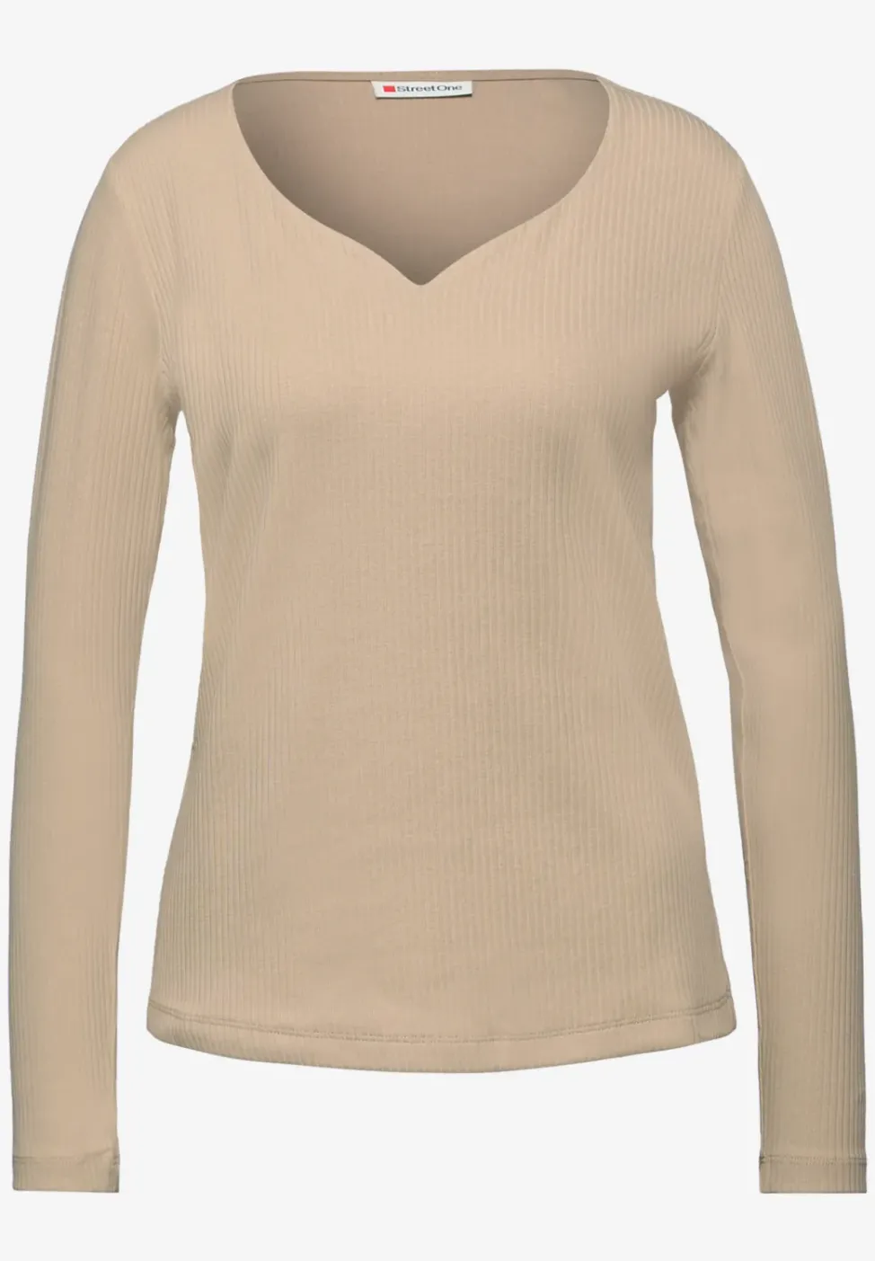 T-shirt avec encolure en cœur