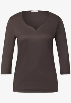 T-shirt avec encolure en cœur