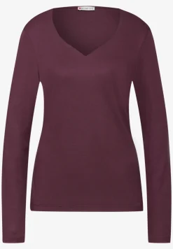 T-shirt avec encolure en cœur