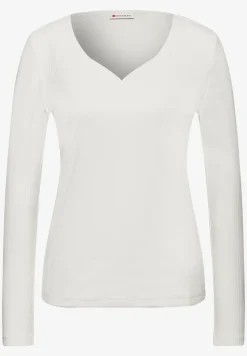 T-shirt avec encolure en cœur