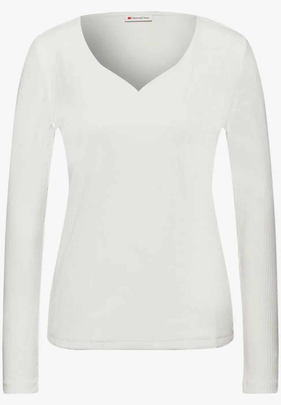 T-shirt avec encolure en cœur