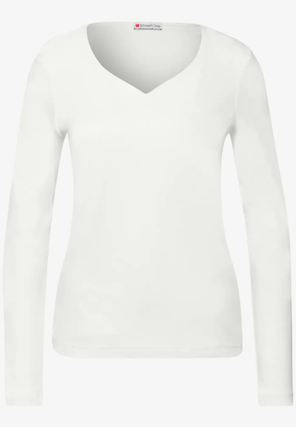 T-shirt avec encolure en cœur