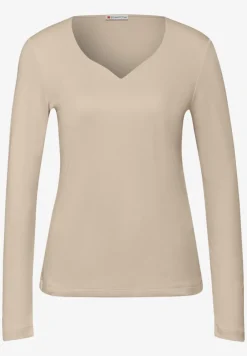 T-shirt avec encolure en cœur