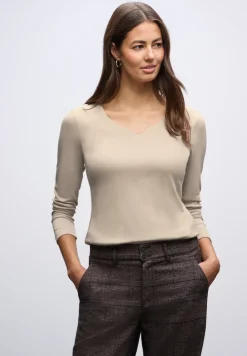 T-shirt avec encolure en cœur