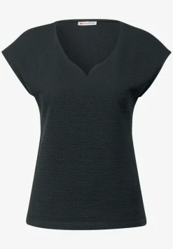 T-shirt avec encolure en cœur