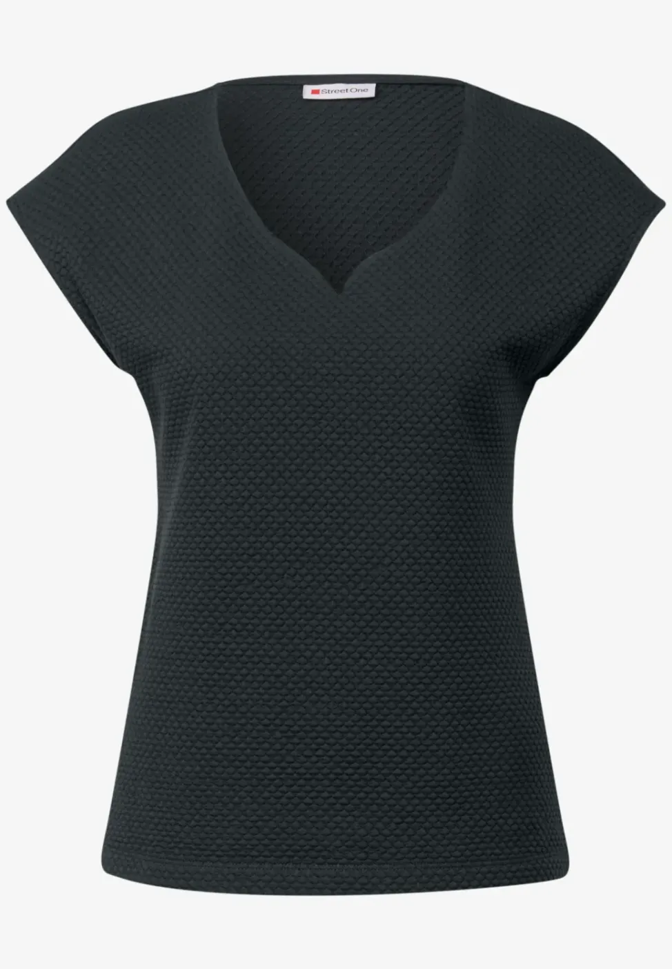 T-shirt avec encolure en cœur