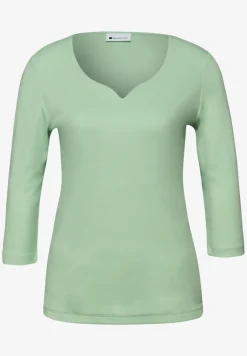 T-shirt avec encolure en cœur