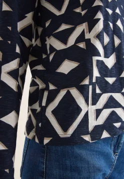 T-shirt avec encolure en U
