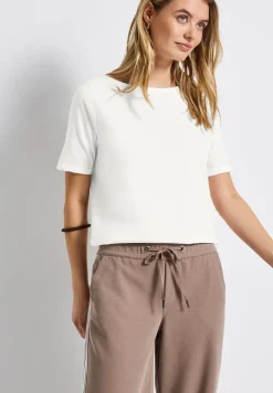 T-shirt avec encolure en U