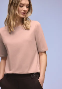 T-shirt avec encolure en U