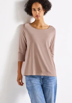 T-shirt avec encolure en U
