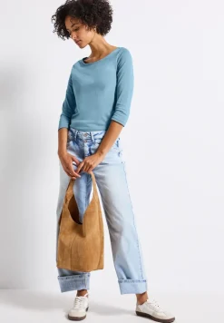 T-shirt avec encolure en U