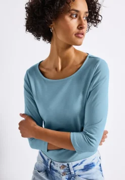 T-shirt avec encolure en U