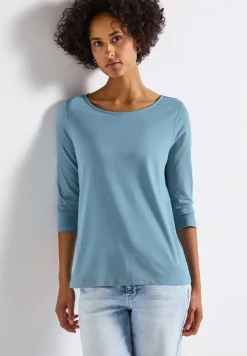 T-shirt avec encolure en U