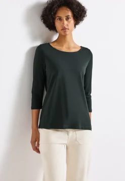 T-shirt avec encolure en U