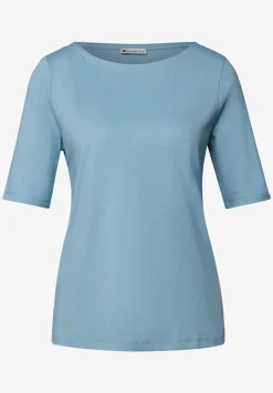 T-shirt avec encolure en U