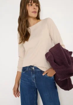 T-shirt avec encolure en U