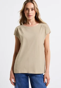 T-shirt avec fronces
