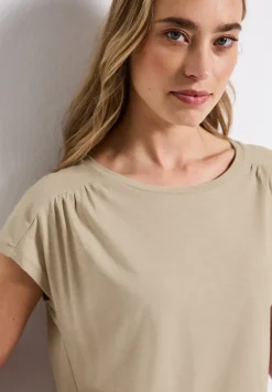 T-shirt avec fronces