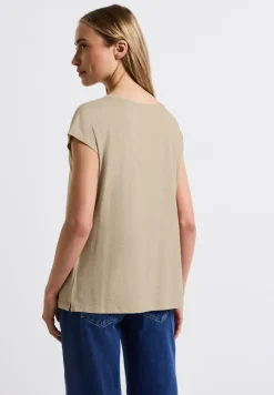T-shirt avec fronces